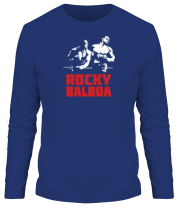 Мужская футболка длинный рукав Rocky Balboa фото
