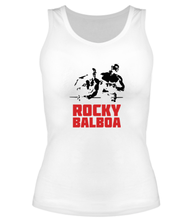 Женская майка борцовка Rocky Balboa
