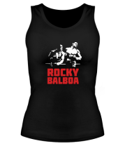 Женская майка борцовка Rocky Balboa фото