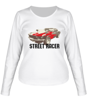Женская футболка длинный рукав Street racer фото