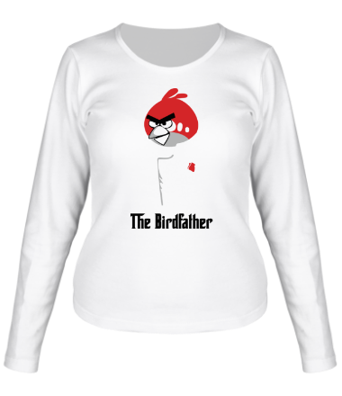 Женская футболка длинный рукав The Birdfather