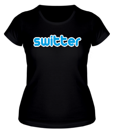 Женская футболка Switter