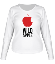 Женская футболка длинный рукав Wild Apple фото