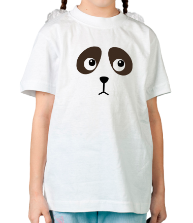 Детская футболка Грустная собачка