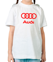 Детская футболка Audi фото