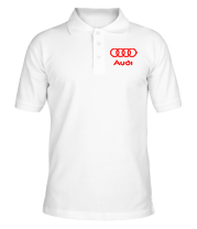 Мужская футболка поло Audi фото