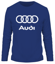 Мужская футболка длинный рукав Audi фото