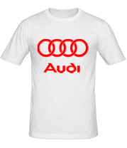Мужская футболка Audi фото