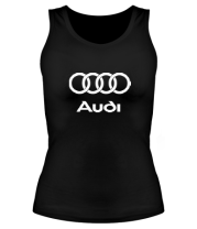 Женская майка борцовка Audi