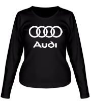 Женская футболка длинный рукав Audi фото