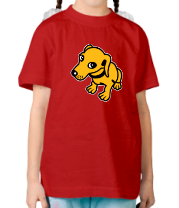 Детская футболка Добрая собачка фото