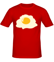 Мужская футболка Разбитое яйцо фото