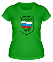 Женская футболка ФСБ России фото