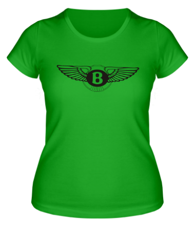 Женская футболка Bentley