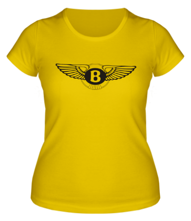 Женская футболка Bentley