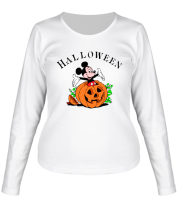 Женская футболка длинный рукав Halloween фото