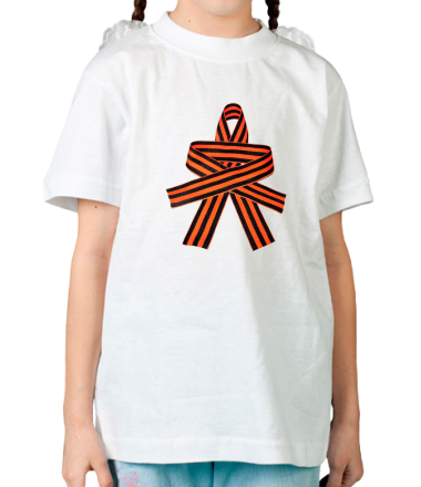 Детская футболка Георгиевская ленточка