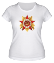Женская футболка Орден Великая Отечественная Война фото
