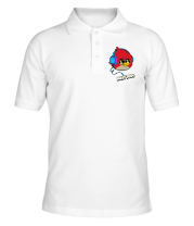 Мужская футболка поло Angry Birds Music фото