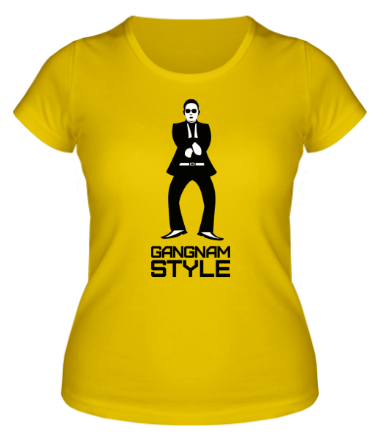 Женская футболка Gangnam style