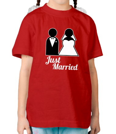 Детская футболка Just Married