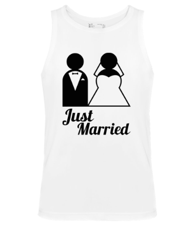 Мужская майка Just Married