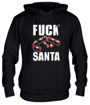 Толстовка худи Fuck Santa фото