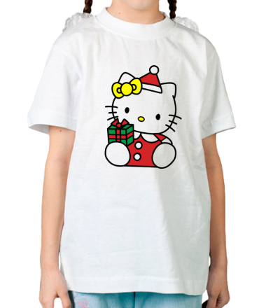 Детская футболка Hello Kitty с подарком