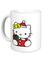 Кружка Hello Kitty с подарком фото