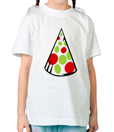 Детская футболка Праздничный колпак