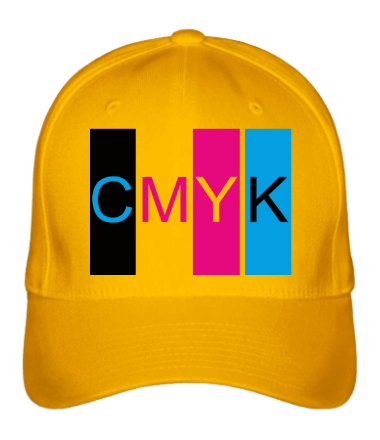 Бейсболка CMYK