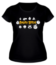 Женская футболка Angry Birds Sketch фото