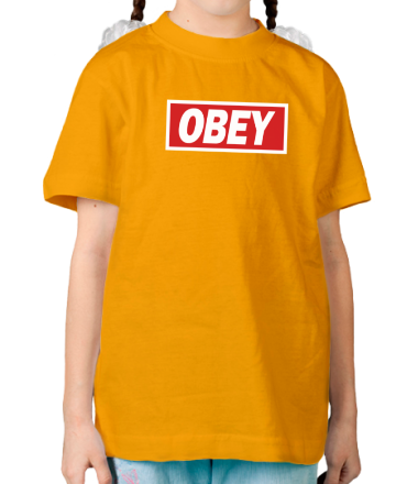 Детская футболка Obey