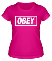 Женская футболка Obey фото