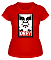 Женская футболка Obey the Giant фото