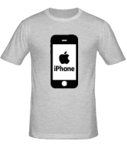 Мужская футболка Apple iPhone фото