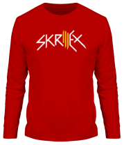 Мужская футболка длинный рукав Skrillex фото