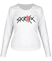 Женская футболка длинный рукав Skrillex фото