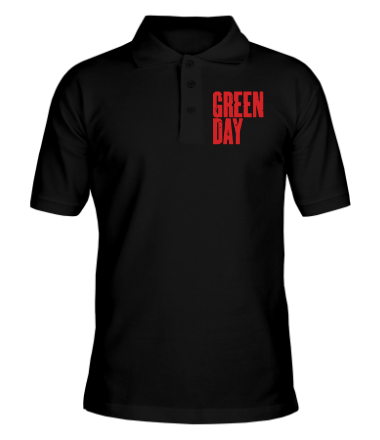 Мужская футболка поло Green Day