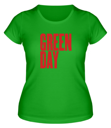 Женская футболка Green Day