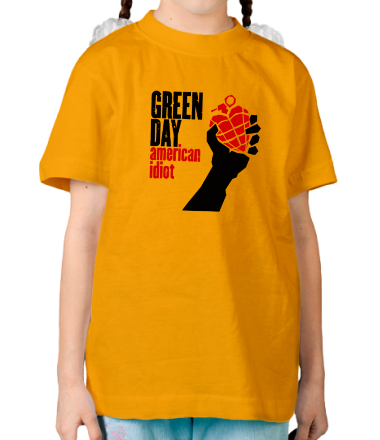 Детская футболка Green Day - American idiot