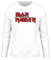 Мужская футболка длинный рукав Iron Maiden фото