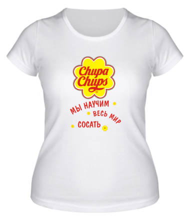Женская футболка Chupa Chups