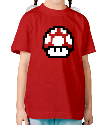 Детская футболка Mario Mushroom