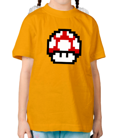 Детская футболка Mario Mushroom