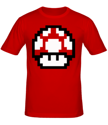 Мужская футболка Mario Mushroom