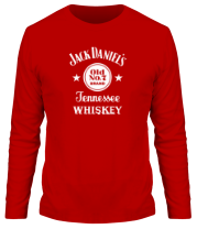 Мужская футболка длинный рукав Jack Daniels - Old No.7 фото