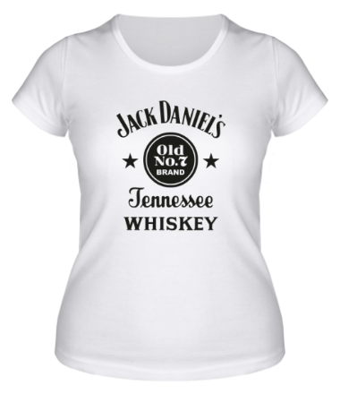 Женская футболка Jack Daniels - Old No.7