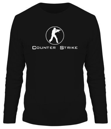 Мужская футболка длинный рукав Counter-Strike