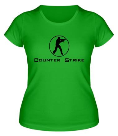 Женская футболка Counter-Strike